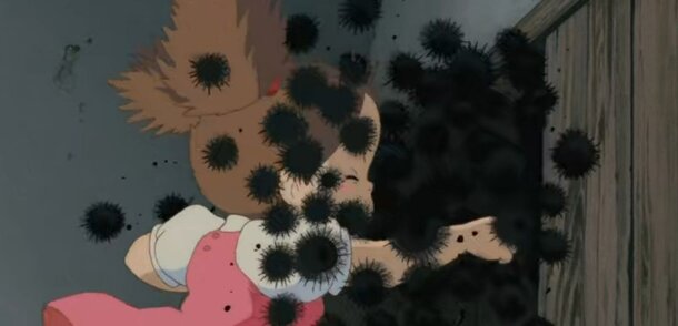 Главные «мимимишки» вселенной Миядзаки: полная история черных чернушек в «Унесенных призраками» – грустнее не придумаешь 