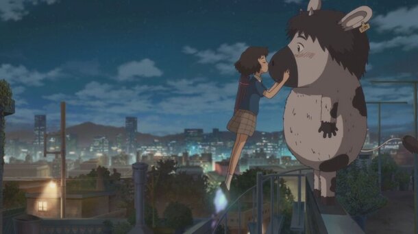 «Первый спутник и пятнистая корова»