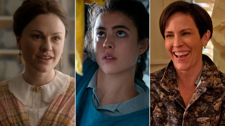 Всего 6–10 эпизодов — и ни минуты мимо: 3 достойных мини-сериала Netflix, которые держат до финала Кадры из сериалов «Она же Грейс», «Уборщица. История матери-одиночки», «Полуночная месса»