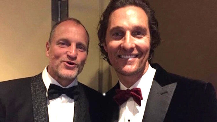 Matthew McConaughey and Woody Harrelson Reunite as 'True Detective' Characters – Could a Sequel Be Next? legion-media.ru — Woody Harrelson and Matthew McConaughey