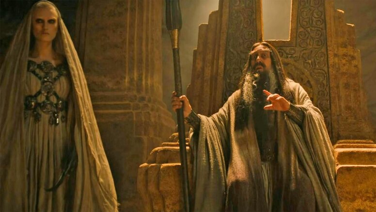 Who Is the Dark Wizard in 'The Rings of Power' Season 2? Everything We Know So Far Ciarán Hinds, Dark Wizard, Still from the series 'The Lord of the Rings: The Rings of Power'