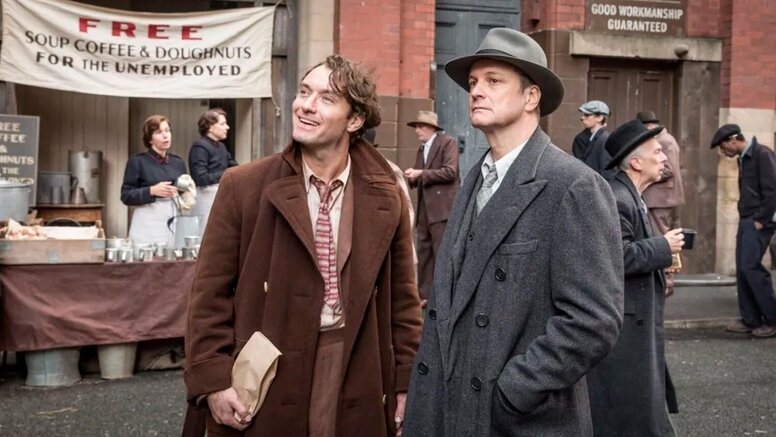Still from the film 'Genius'