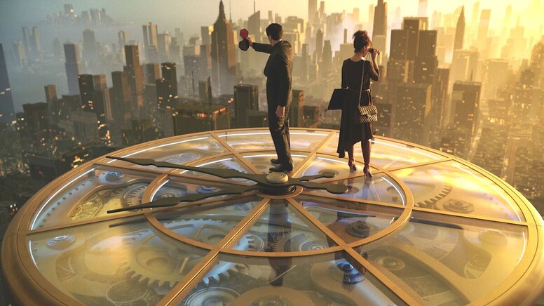 ’Megalopolis’ (2024) – Could This Sci-Fi Epic Really Predict the Future? The Shocking World of High-Tech Power Plays Unveiled! globallookpress.com — still from the movie 'Megalopolis' (2024)