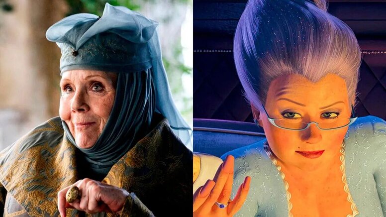 Olenna Tyrell and the Fairy Godmother