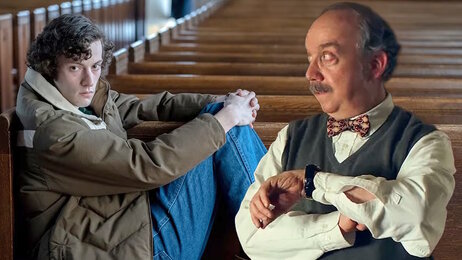 Paul Giamatti Reawakens His Rigid Teacher Role in 'The Holdovers' Movie-to-Series Adaptation Stills from the movie 'The Holdovers' (2023)