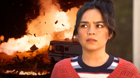 An Oscar-Worthy Stunt: 'Final Destination: Bloodlines' Sets Record with Death-Defying Fire Scene Still from the film 'Final Destination: Bloodlines'