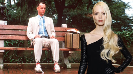 The Queen of Screams and Chess Loves Hook and Tears: Anya Taylor-Joy's Top 4 Films — From Children's Cinema to Bloody Drama Global Look Press — Anya Taylor-Joy and still from the movie 'Forrest Gump' (1994)