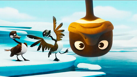 Stills from the film 'Katak: The Brave Beluga'