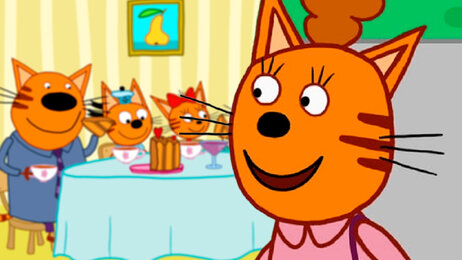 Кадр из мультсериала «Три кота»