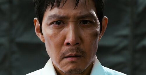 Кадр из сериала «Игра в кальмара»