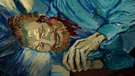 'Loving Vincent' โ Painted to Life or Painted to Death? A Haunting Dive into Beauty and Madness Still from the film 'Loving Vincent'