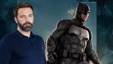 'It Does Not Make You Feel Very Heroic' — Ben Affleck Opens Up About the Harsh Reality Behind the Cape Global Look Press — Ben Affleck and promotional poster of 'The Justice League' (2017)