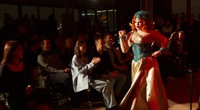 «Jazz cabaret»: Бурлеск-шоу на панорамной крыше в сопровождении живого джаза!