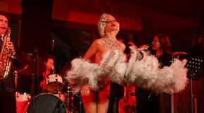 «Jazz cabaret»: Бурлеск-шоу на панорамной крыше в сопровождении живого джаза!