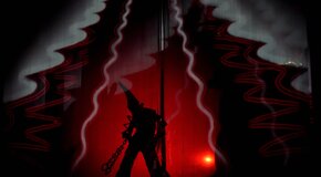 Голубой щенок