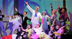 Голубой щенок