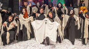 Хэллоуин «Бал с Уэнсдэй» Хэллоуин «Бал с Уэнсдэй»