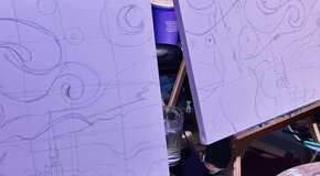 Мастер-класс по живописи «Подсолнухи» + Мультимедийная выставка «Ван Гог // Ожившие полотна»