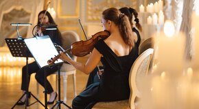 Магия свечей. Рождественское барокко в ночи