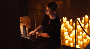 Магия свечей. Орган при свечах. Рождественское барокко