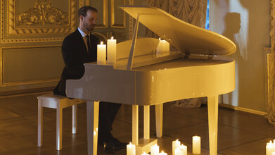 Магия свечей. Рояль при свечах: Новый Год в Хогвартсе