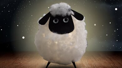 Мастер-класс «Ночник "Барашек"»