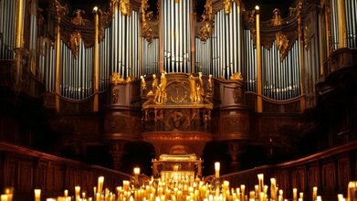 Органный концерт при свечах «Ave Maria и органные шедевры. От Баха до Эйнауди»