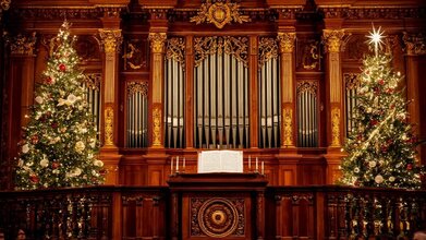 Новогодний орган при свечах: от Баха до Чайковского