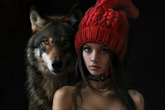 Красная шапочка для взрослых