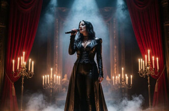 Evanescence при свечах