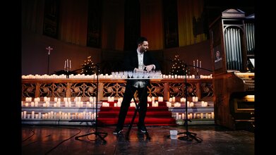 Рождественский концерт при свечах: Стеклянная арфа, орган, голос. От Баха до Scorpions