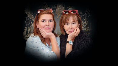 Евгения Симонова и Зоя Кайдановская. Семейный вечер
