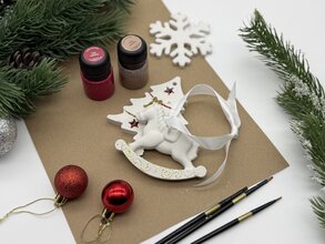 Новогодний мастер-класс по росписи ёлочных игрушек — создаём волшебство своими руками