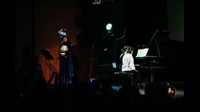 Новогодняя сказка с органом и песочной анимацией «Щелкунчик»