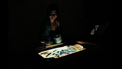 Концерт с песочной анимацией. Бах. Токката и фуга ре минор. Мусоргский. Картинки с выставки. Сен‑Санс. Пляска смерти