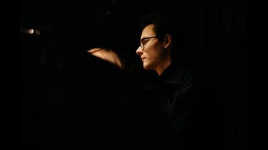 Новогодняя сказка с органом и песочной анимацией «Серебряное копытце»