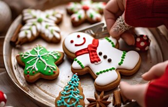 Мастер-класс по росписи новогодних пряников