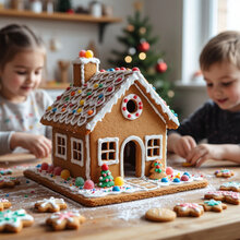 Мастер-класс по изготовлению и росписи пряничных домиков