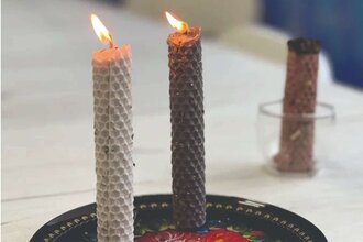 Мастер-класс «Создание свечей из вощины»