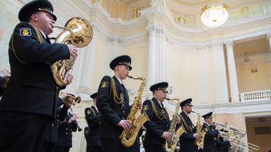 Благотворительный концерт Адмиралтейского оркестра