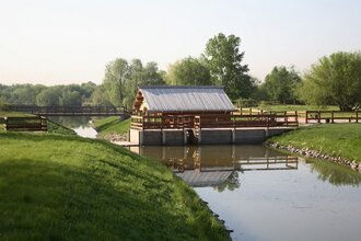 Водяная мельница на речке Жуже