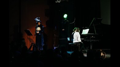 Новогодняя сказка с органом и песочной анимацией «Щелкунчик»