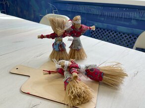 Мастер-класс «Создание игрушки из лыка»