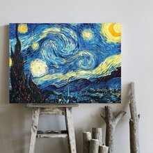 Мастер-класс по живописи «Звездная ночь» и Мультимедийная выставка «Ван Гог // Ожившие полотна»