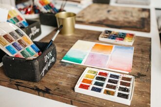 Мастер-класс акварельная ботаника