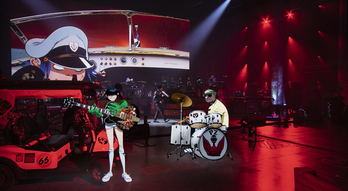 В кинотеатры выходит фильм-концерт «Gorillaz: Song Machine. Live из Конга»