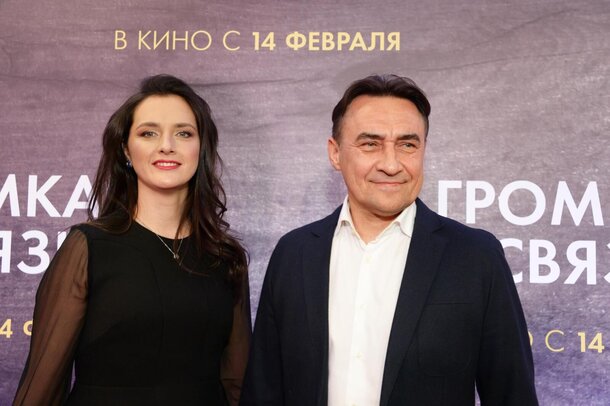 Театр «Квартет И»: успех на большом экране и фан-клуб поклонников Камиль Ларин с супругой. Источник: Legion-Media