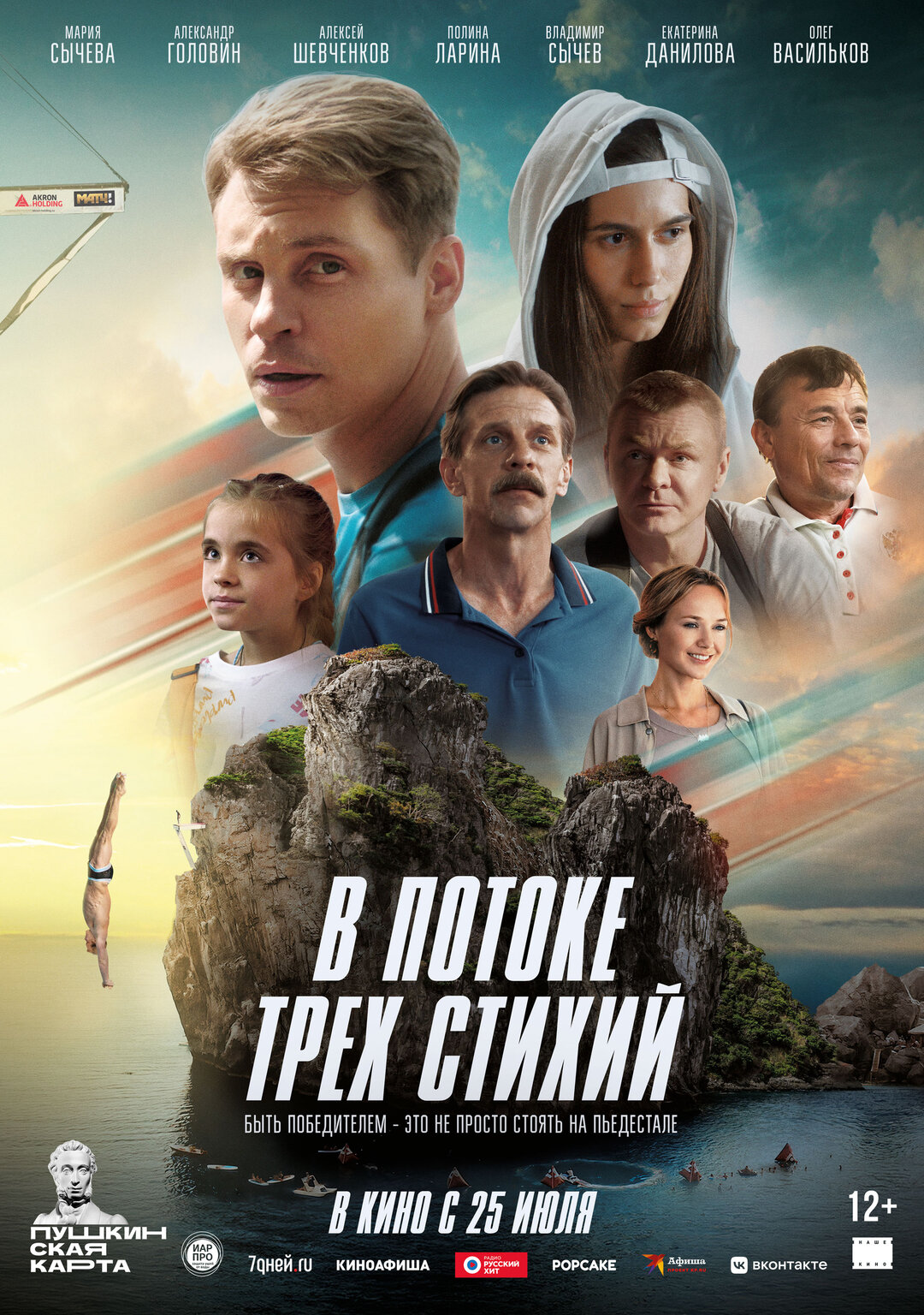 Обложка к картине "В потоке трех стихий"