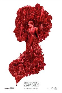Poster of Pride and Prejudice and Zombies