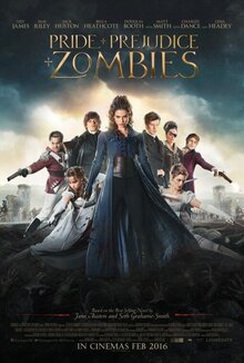 Poster of Pride and Prejudice and Zombies